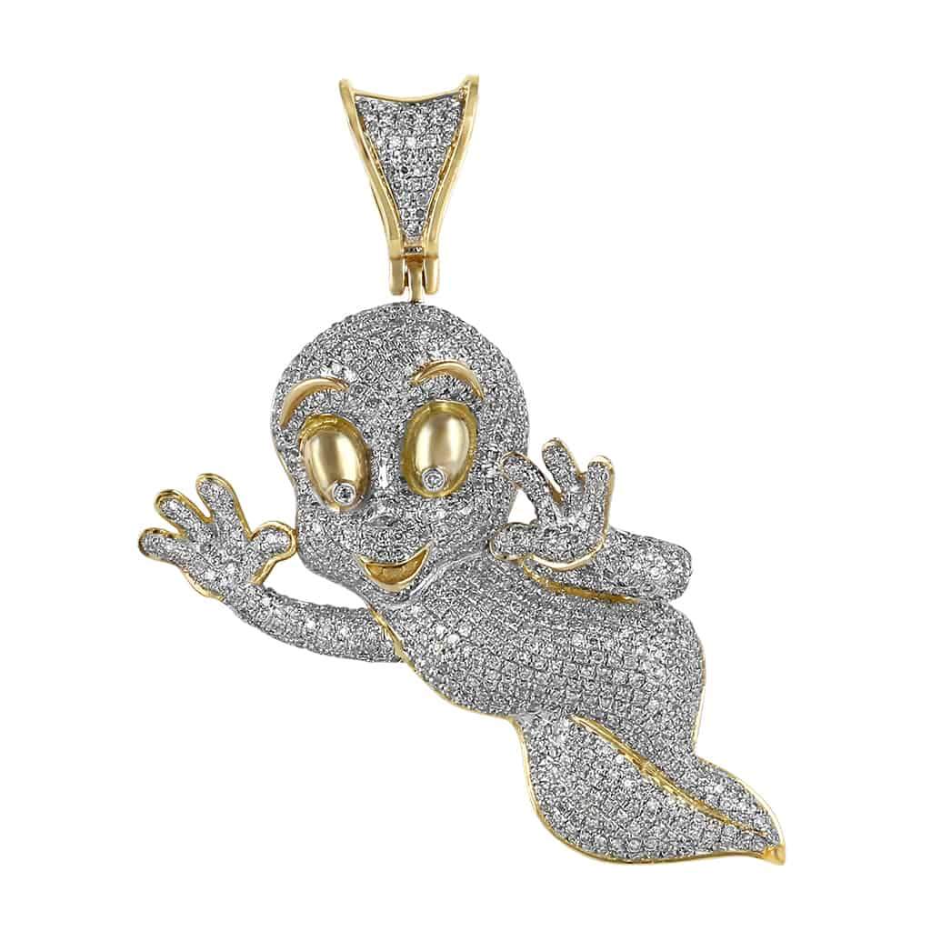 Tweety bird shop diamond pendant