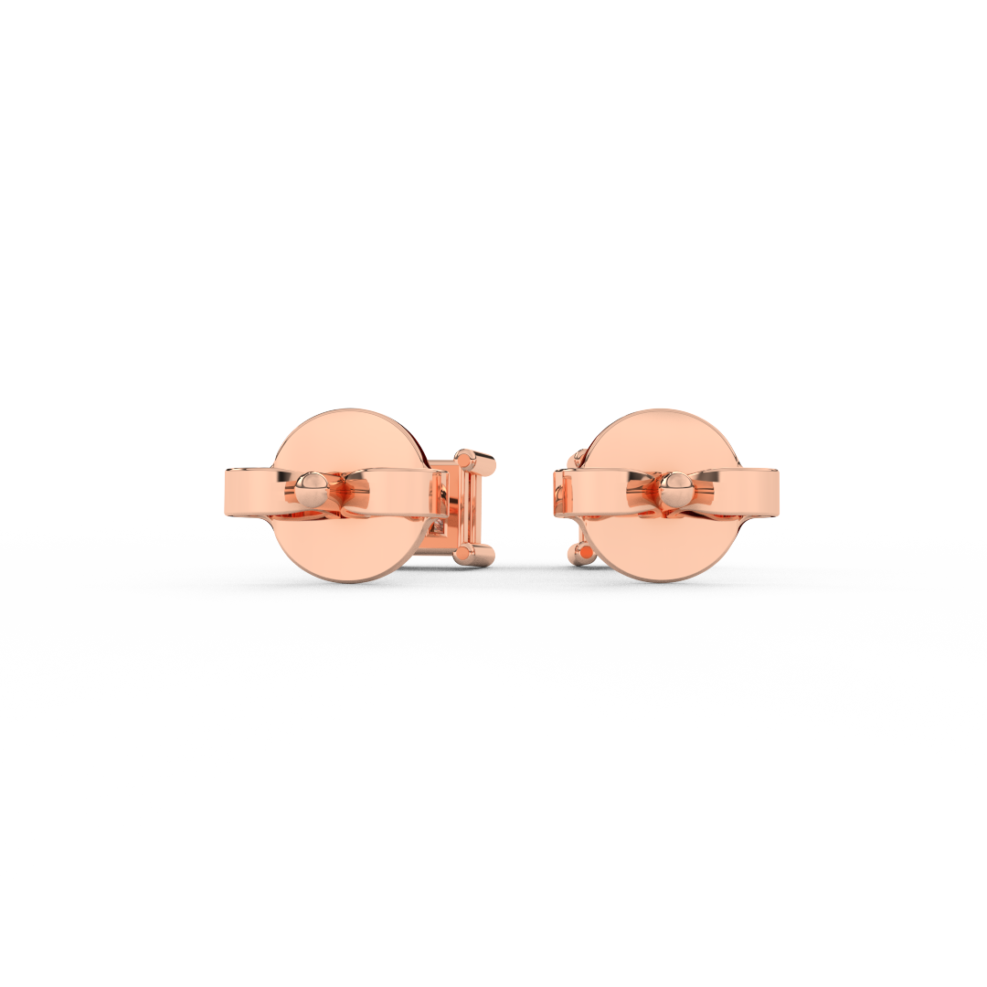 0.10 Carat Princess Cut Diamond Stud Earrings | Crafted In 14KT Gold - Fehu Jewels