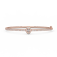 1 2/5 Cttw Certified Diamond Captivating Bangle Bracelet In 14KT Gold