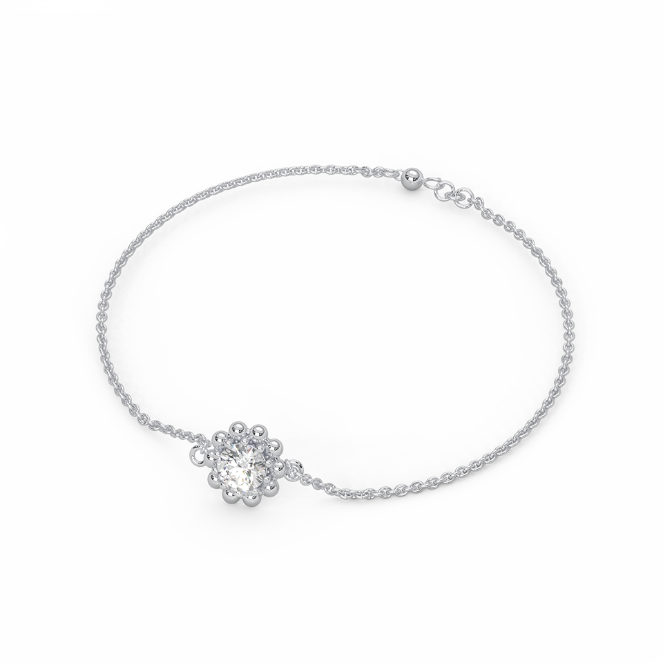 1.00 Cttw Certified Diamond Avion Bracelet In 14KT Gold - Fehu Jewels