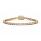 3.07 Cttw Certified Diamond Designer Tennis Bracelet In 14KT Gold | Timeless Elegance