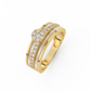 6/7 Cttw Certified Natural Diamond Floris Ring | Timeless Elegance In 14kt Gold