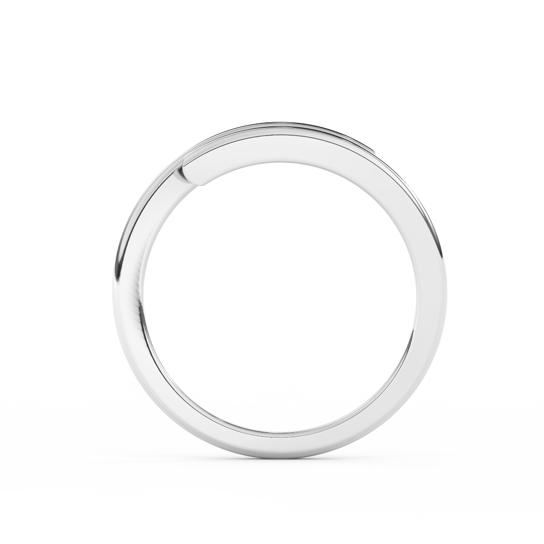 1/4 Cttw Certified Diamond Four-Stone Bypass Ring In 14kt Gold - Fehu Jewels