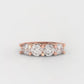 Elegant 2.0 Cttw Certified Diamond Four Stone Ring In 14kt Gold