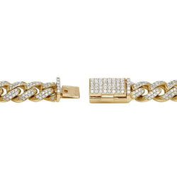 Gold Cuban Link Chain for Men yellow gold