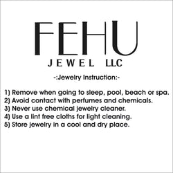 Diamond Snowflake Necklace 10k Gold for Women by Fehu Jewel