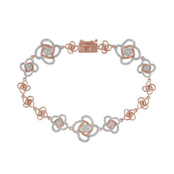 Unique Diamond Bracelet for Women rose gold