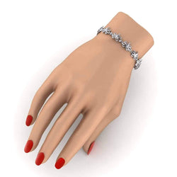 Butterfly Bracelet for Women Plain 10k Gold Bracelets Jewelry by Fehu Jewel