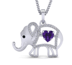 Baby Elephant pendant for women