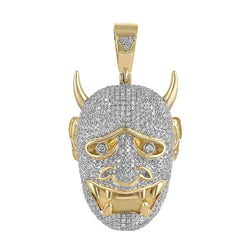 yellow Gold Devil Necklace