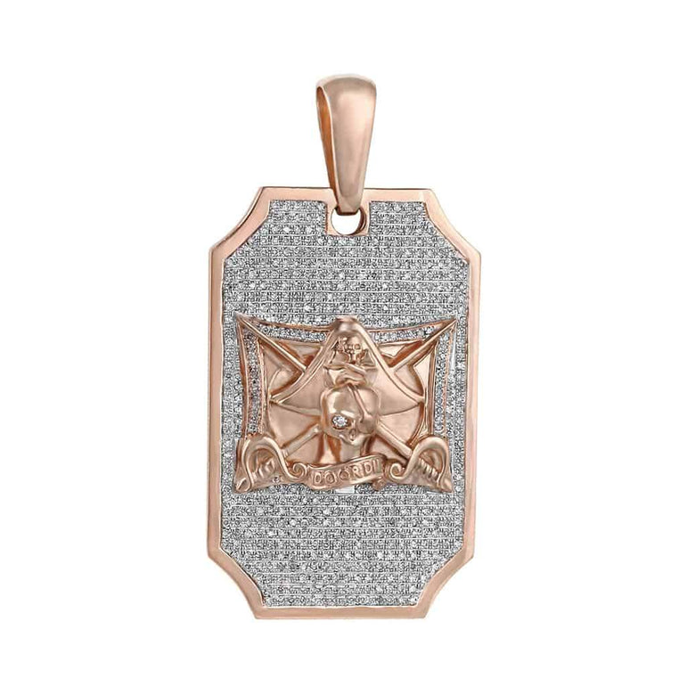 Door Die Pirate Pendant rose gold