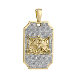 Door Die Pirate Pendant yellow gold