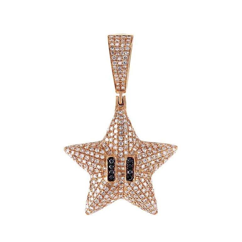 Starfish Necklace Pendant rose gold
